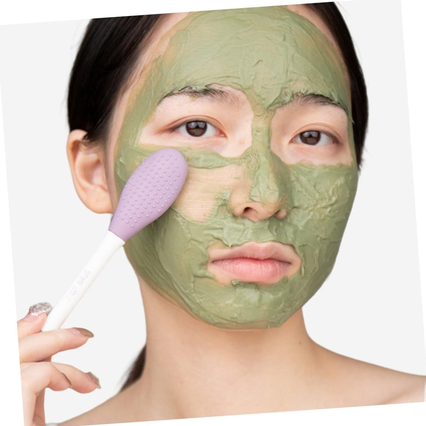 Double-headed Silicone Mask Brush Face Cleansing (1 Pc) (X313)