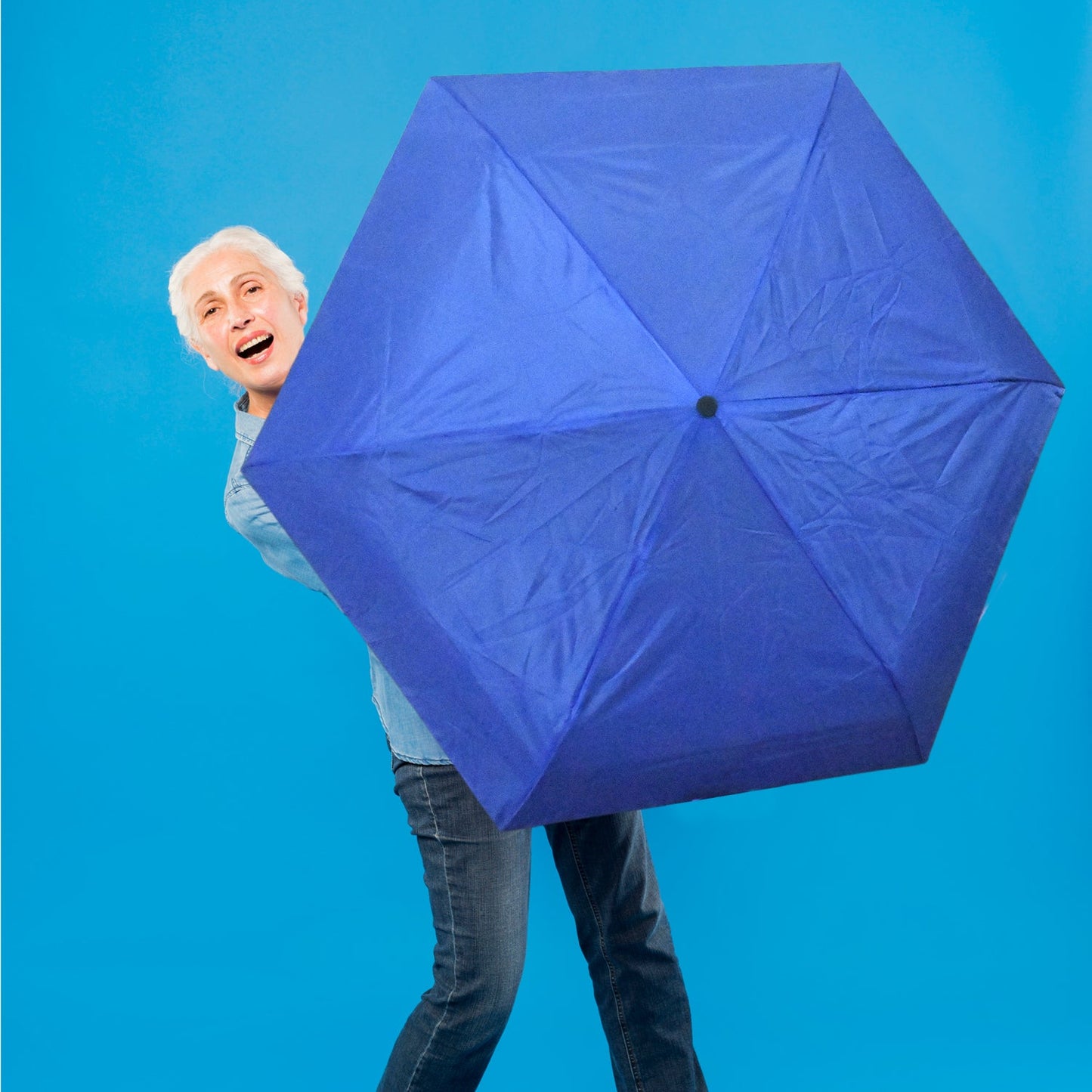 3-Fold Umbrella – UV & Rain Protection, Foldable Cute Travel Umbrella for Children, Girls & Boys (1 Pc)