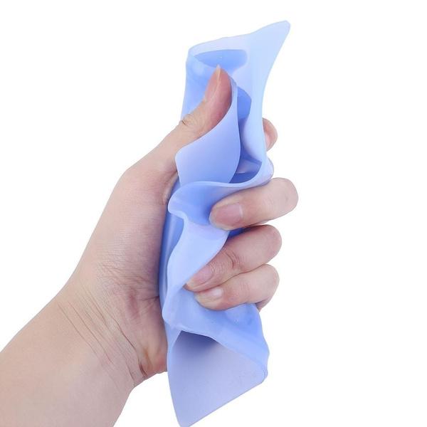 Wall Hanging Silicone Flower Pot Sticker Plant Rack for Decoration (MultiColour) (X330)