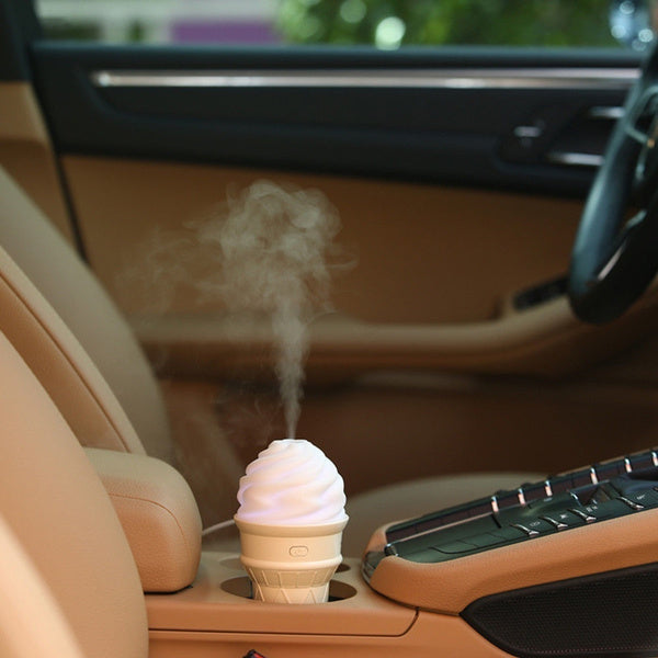 Ice Cream Design LED Humidifier (1PCS) (Multicoloured) (X7010)