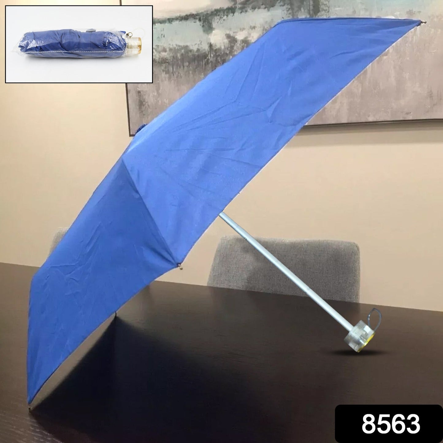 3-Fold Umbrella – UV & Rain Protection, Foldable Cute Travel Umbrella for Children, Girls & Boys (1 Pc)
