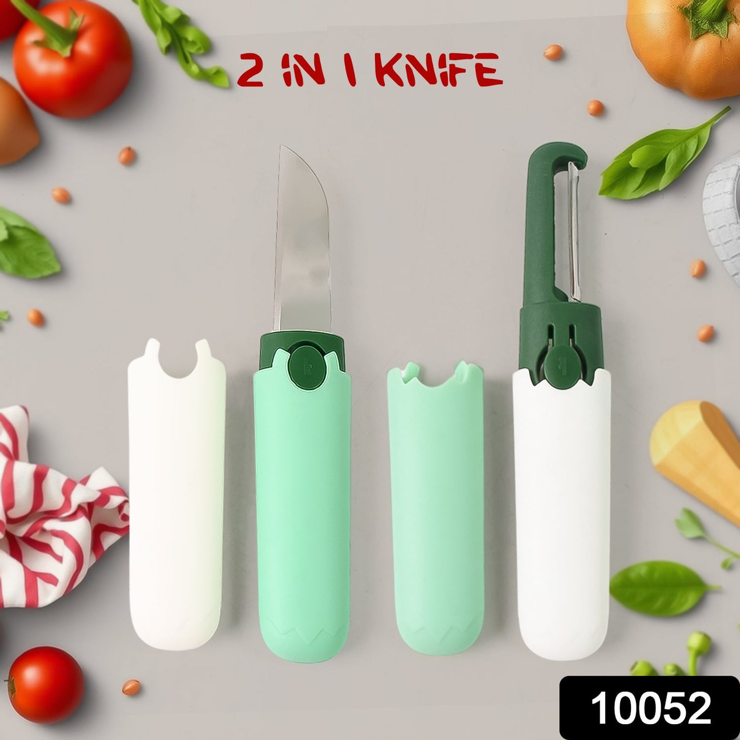 2 in 1 Knife, Multifunctional peeler