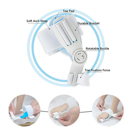 Adjustable Bunion Support Splint – Hallux Valgus Corrector for Men & Women (X7018)