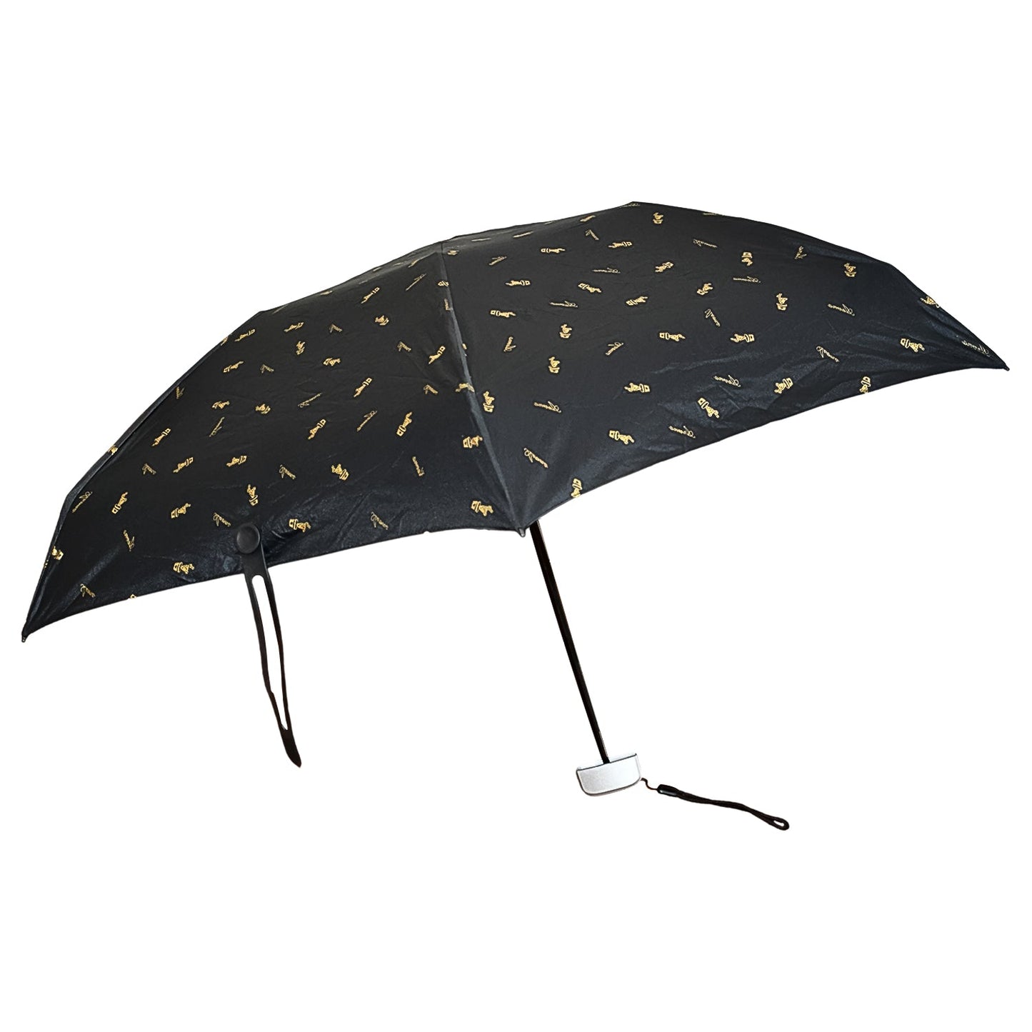 3-Fold Umbrella – UV & Rain Protection, Cute Foldable Travel Umbrella for Children, Girls & Boys with Zip Case (1 Pc)