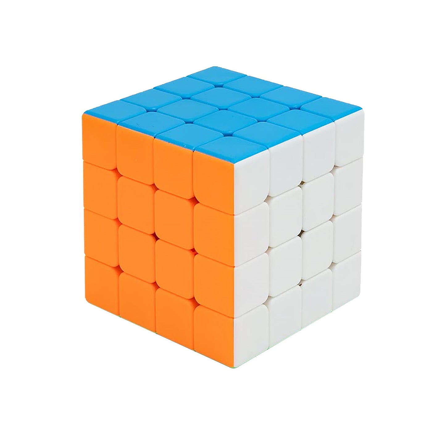 Small Puzzles Cubes 4×4×4 High Speed Sticker Less Magic Cube Game, Kids and Professionals Magic Cube Puzzle Toy, Pack of 1, 8+ Years (X969)