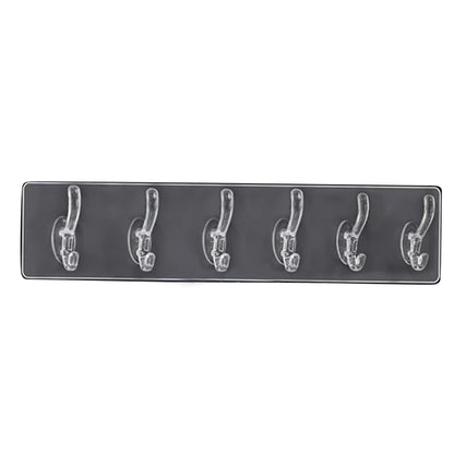 6 pcs Transparent Wall Hooks (1PCS) (X360)