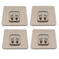 Strong Adhesive Stickers (ONLY STICKER) (Pack Of 10 ) (X552)
