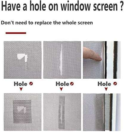 WINDOW SCREEN REPAIR KIT TAPE