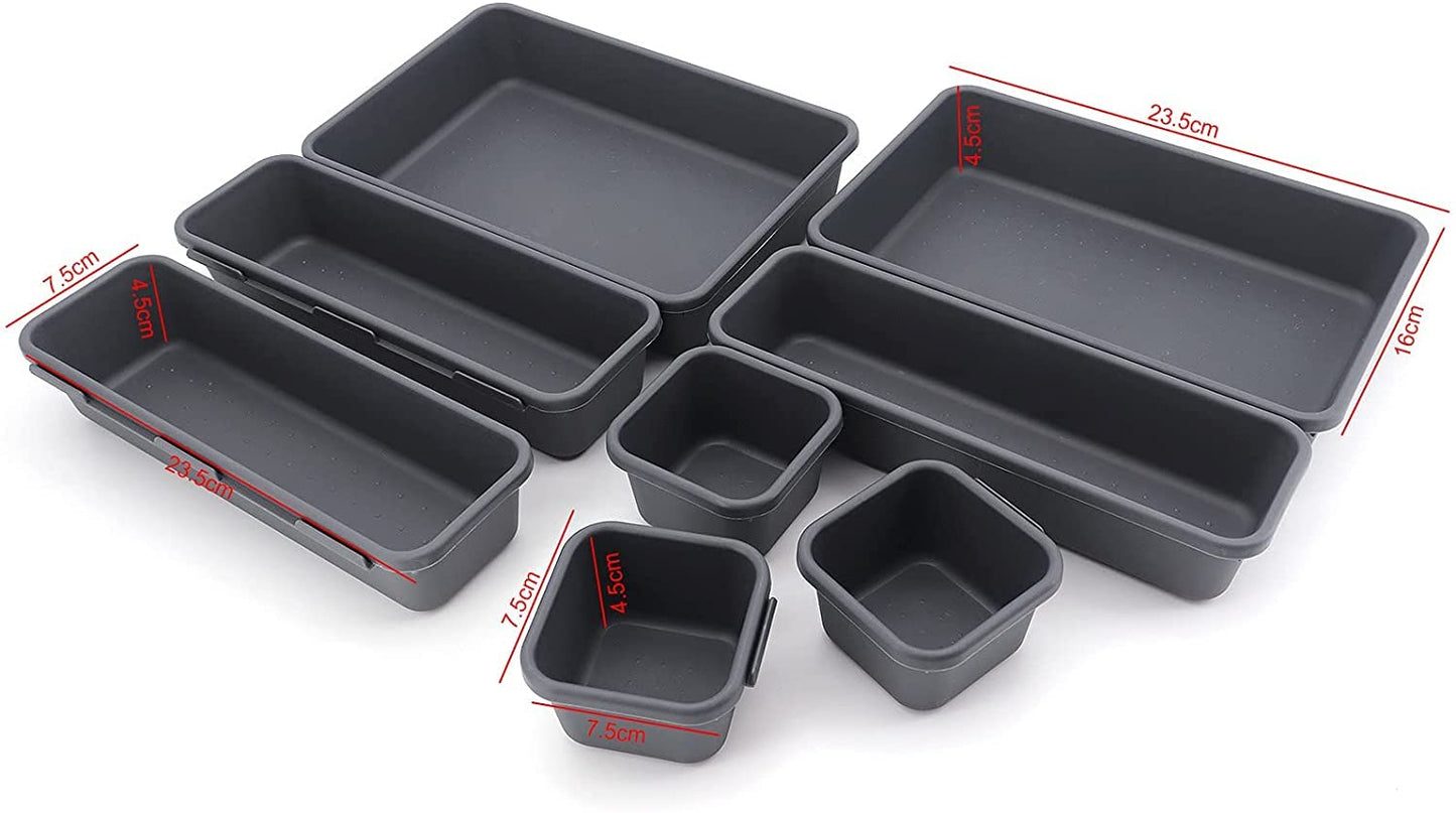 8 pis set cutlery tray for kitchen