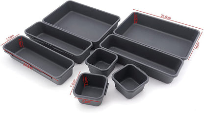 8 pis set cutlery tray for kitchen