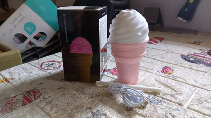 Ice Cream Design LED Humidifier (1PCS) (Multicoloured) (X7010)