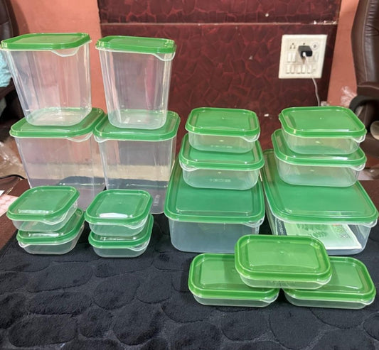 17- Piece Plastic Food Container Set