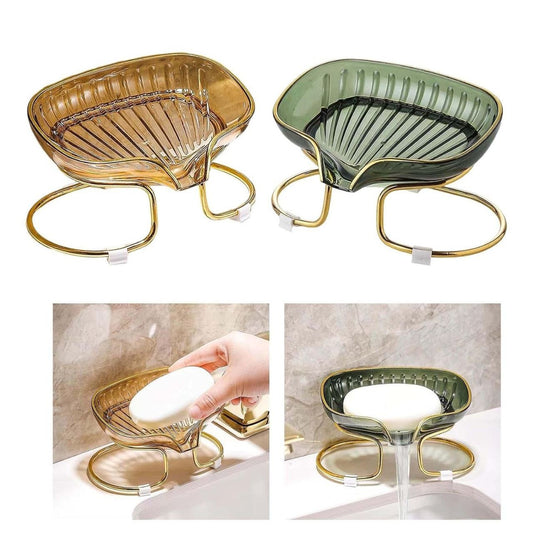 Golden frame soap dish (1PCS)