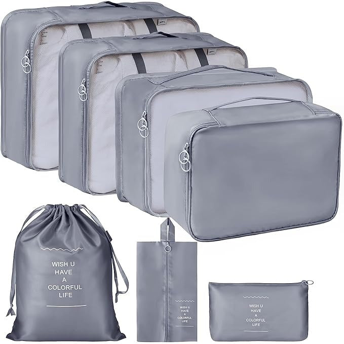 7 Pcs Travel Storage Kit