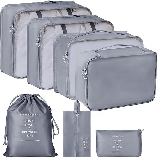 7 Pcs Travel Storage Kit