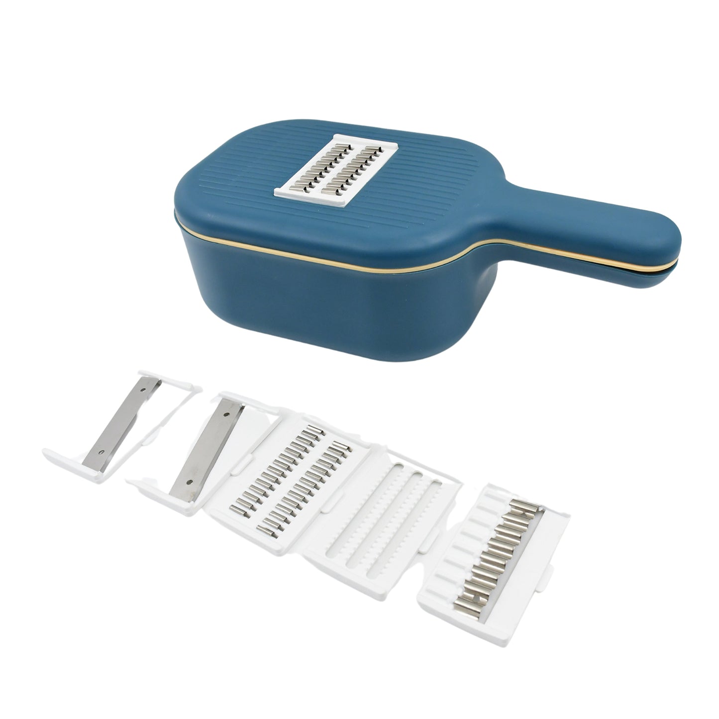 6 Blades Kitchen Accessories Tools  Appliances With Container  Handle (1 Set) (X265)