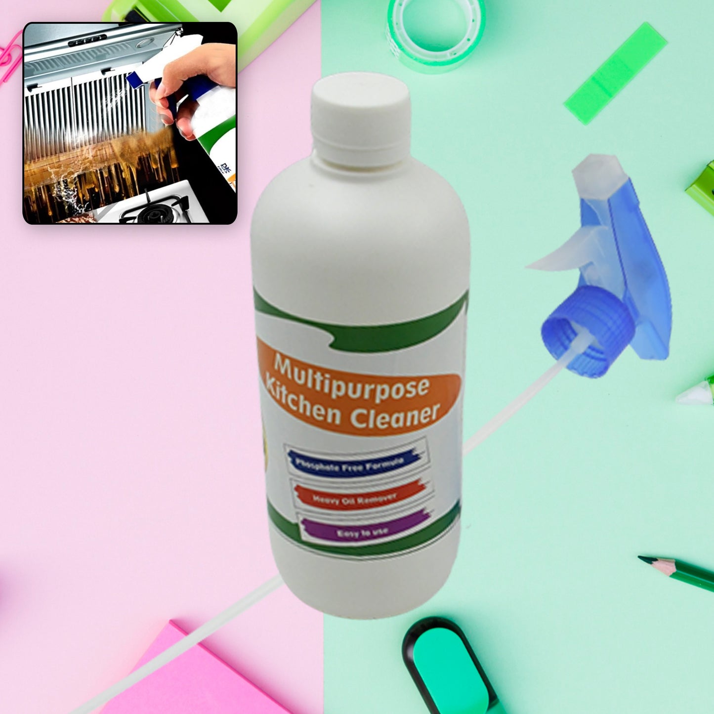 Kitchen Cleaner Spray (1PCS)