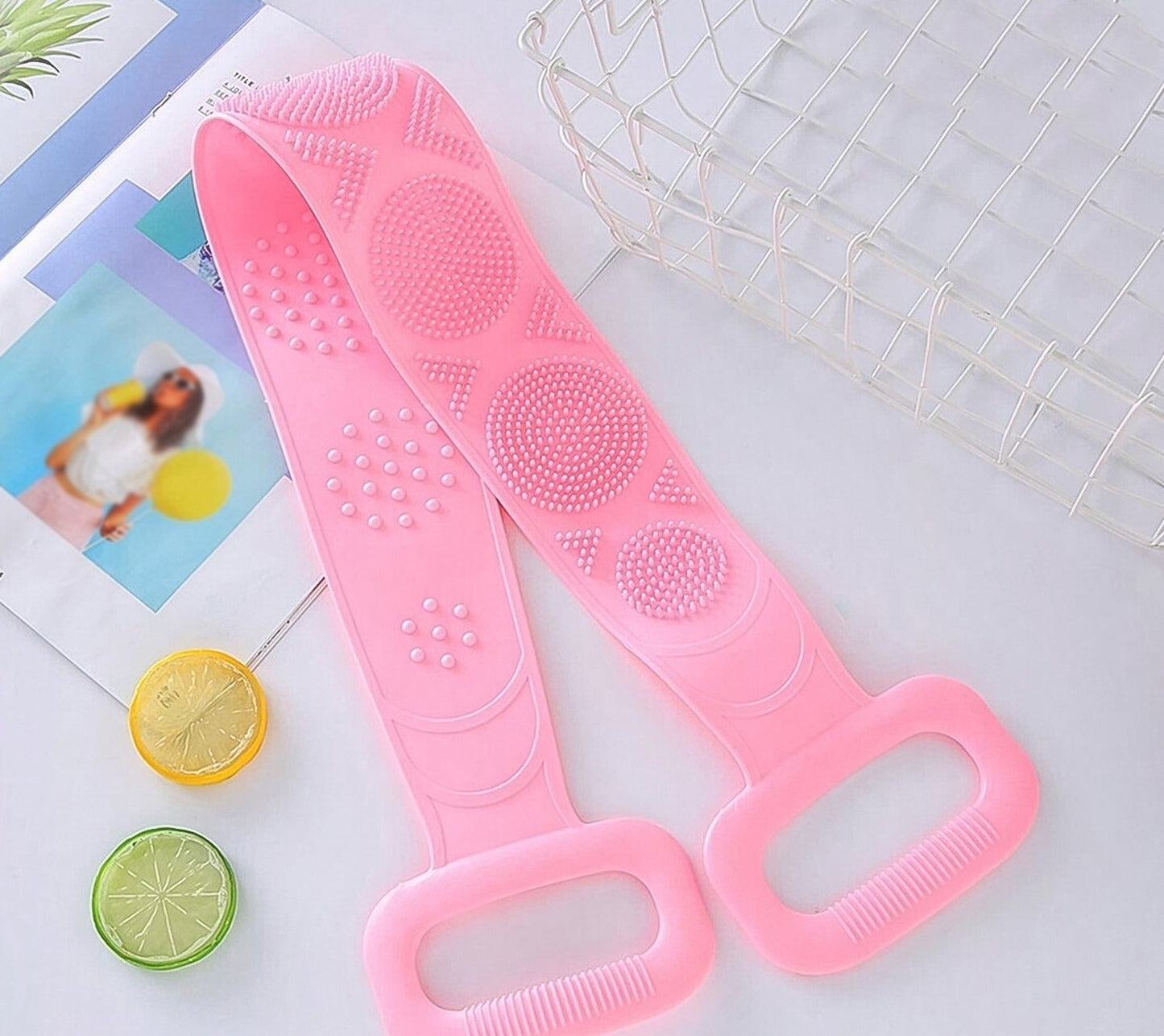 Silicone Body Back Scrubber Brush (1pc) (X233)