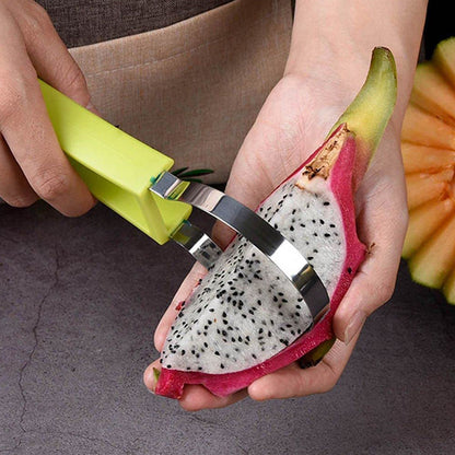4-in-1 Stainless Steel Melon Baller & Seed Remover – Double-Sided Fruit Scooper for Watermelon, Sorbet & Dessert